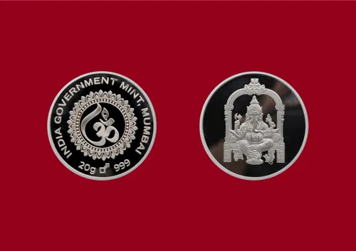 Ganpati 999 Silver Coin (20 g)